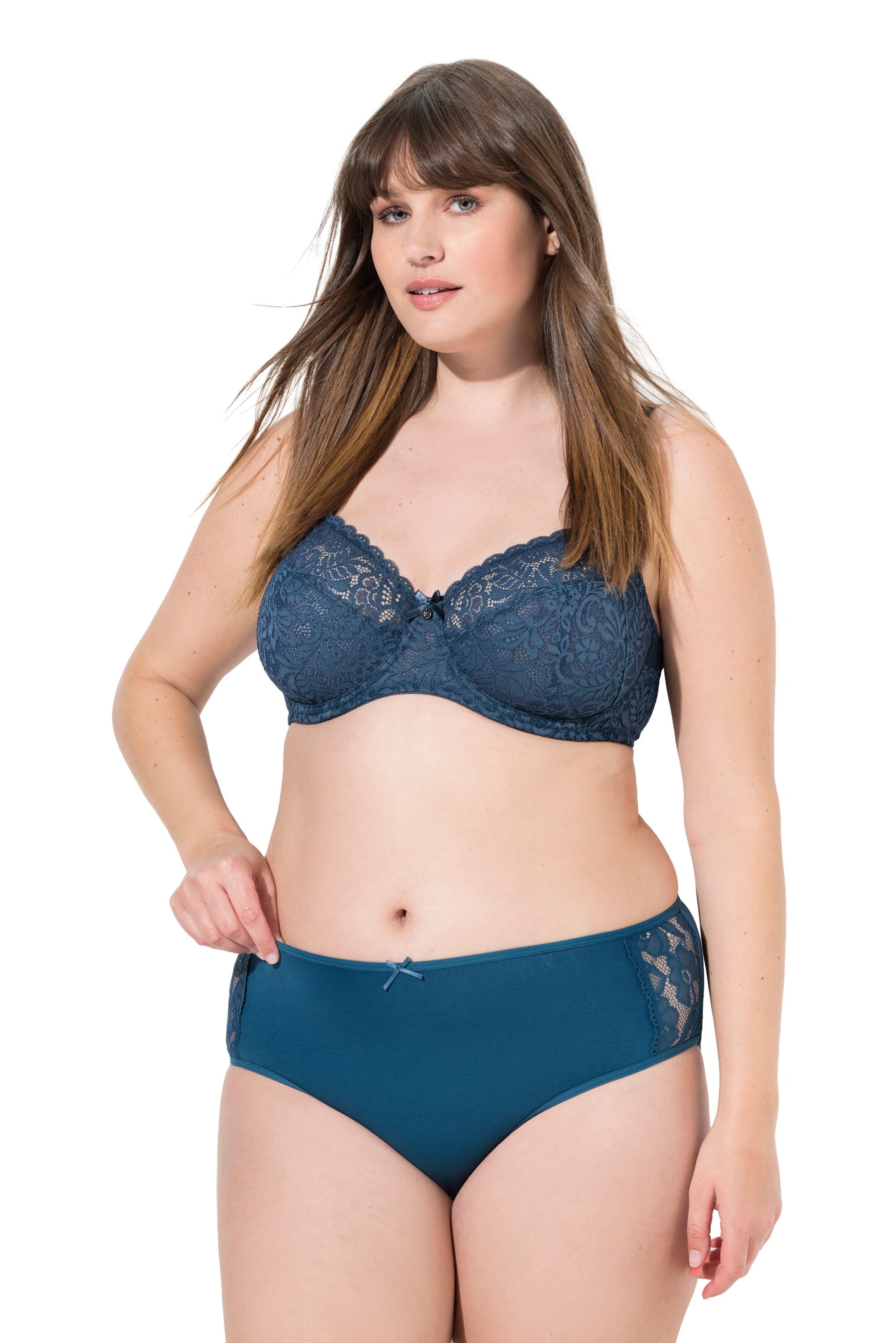 Ulla Popken Panty in Blue: front