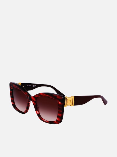 Karl Lagerfeld Sunglasses in 53 in Red, Item view