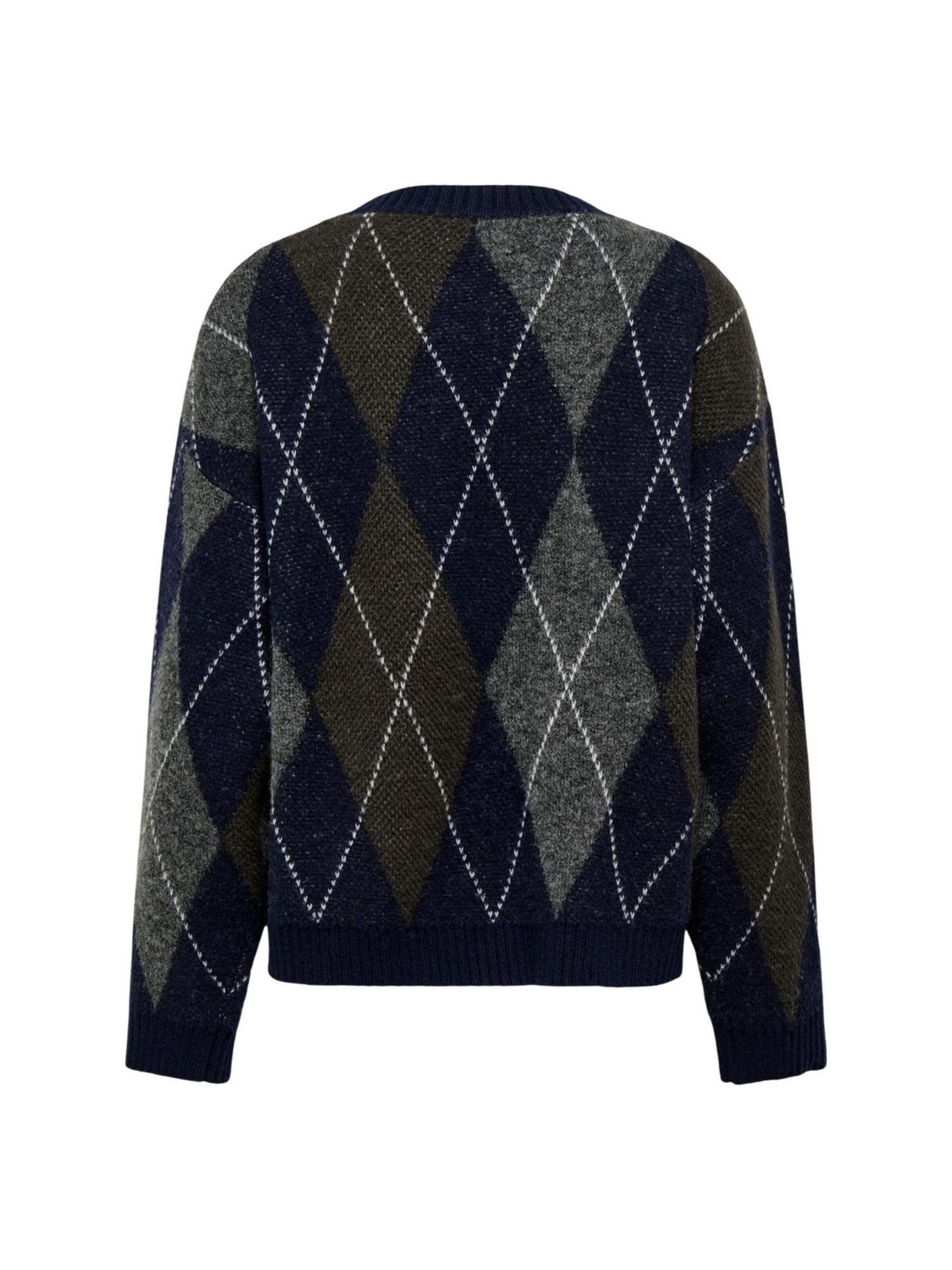 Pullover 'Onlrhombus Argyle Pullover Knt Noos 15383804' di ONLY in blu