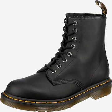 Dr. Martens Lace-Up Boots in Black: front