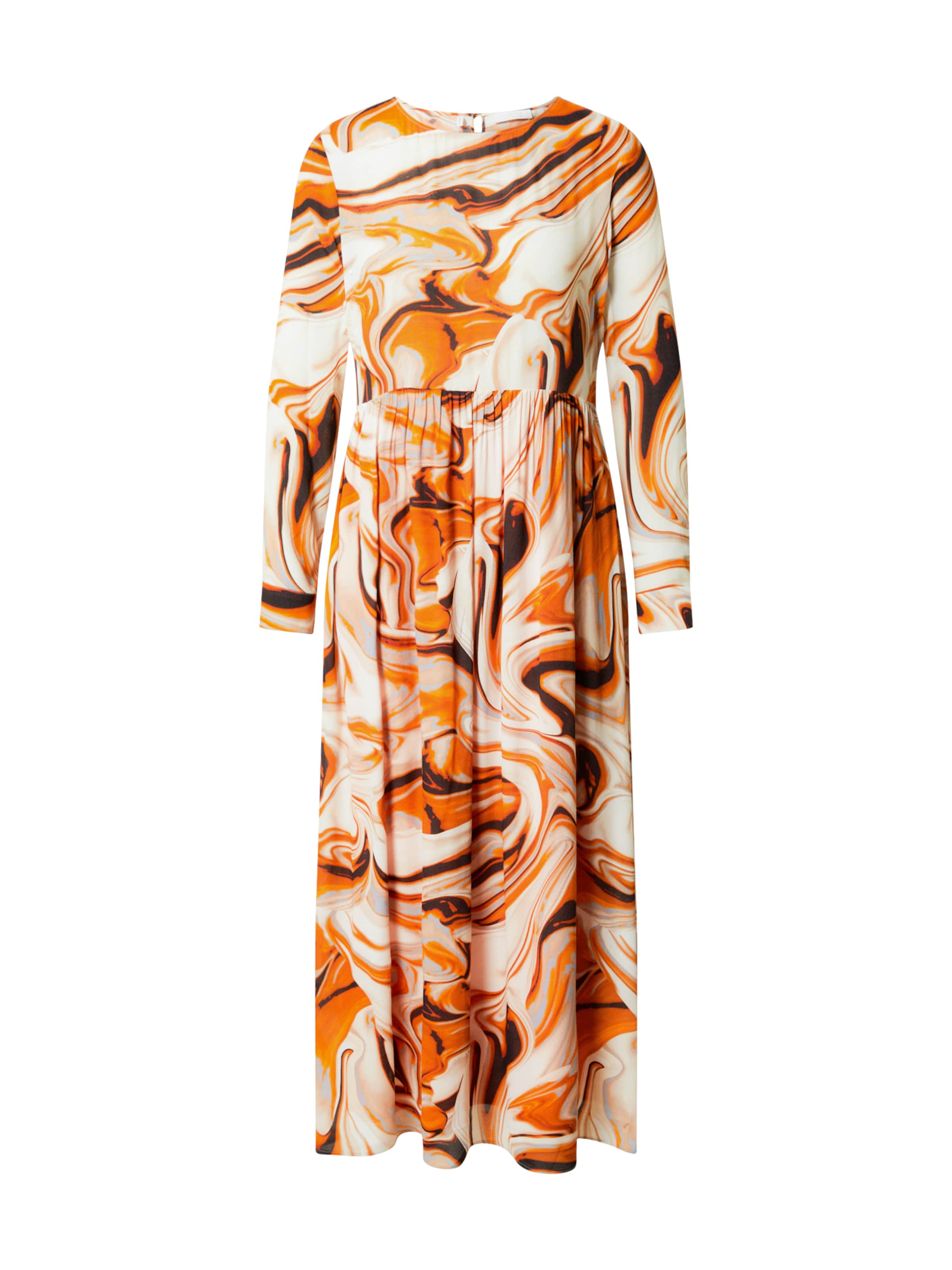 Rich & Royal Dress in Orange: front