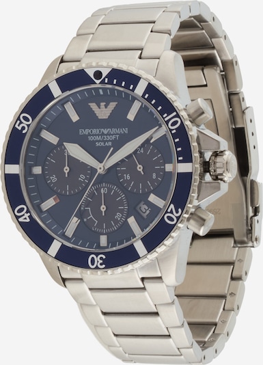 Emporio Armani Analoginen kello 'WORLD EXPLORER' koossa One Size värissä hopea, Tuotenäkymä