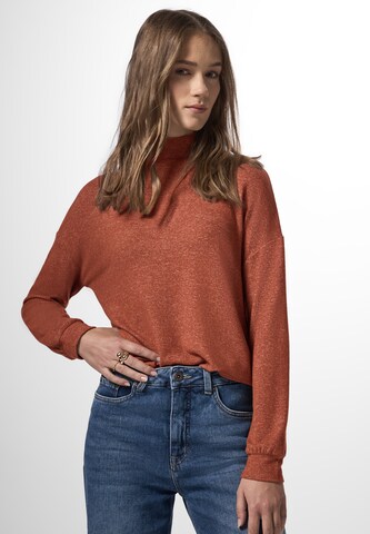 Street One Studio Sweater in Brown: front