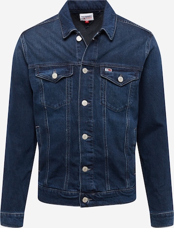 Tommy Jeans - Chaqueta de entretiempo en azul: frente