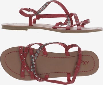 ROXY Sandalen 39,5 in Rot: predná strana