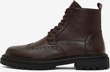 Boots Derimod en marron : devant