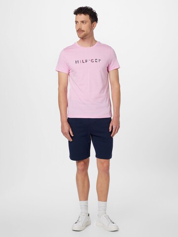 TOMMY HILFIGER T-Shirt in Pink