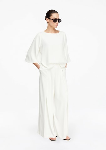 COMMA Wide Leg Hose in Beige