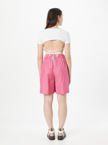 Max Mara Leisure Wide leg Trousers 'VEZZO' in Pink