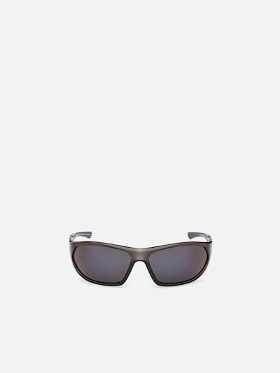 TIMBERLAND Zonnebril 'Timberland TB00035 Shiny grey 67/16/130 MAN Sunglasses' in One size in de kleur Grijs, Productweergave