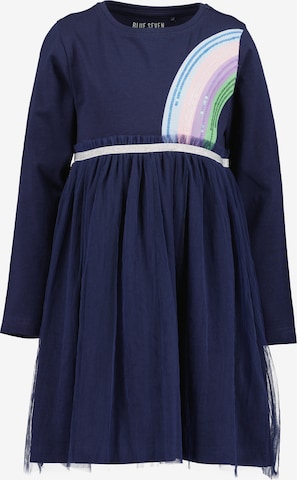 BLUE SEVEN Mekko värissä sininen: etupuoli