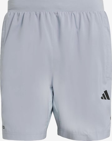 ADIDAS PERFORMANCE Regular Sports trousers 'Tech Essentials' in Grey: front