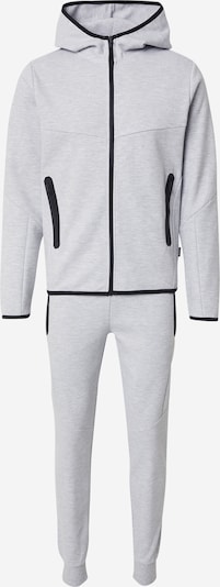 JACK & JONES Jogging komplet 'JCOFusion' u svijetlosiva / crna, Pregled proizvoda