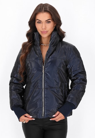 faina Winter jacket in Blue: front