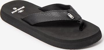 Brasileras Beach & swim shoe 'Puff' in Black: front