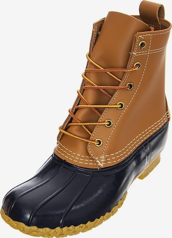 L.L.Bean Botki sznurowane '8" Bean' w kolorze brązowy: przód