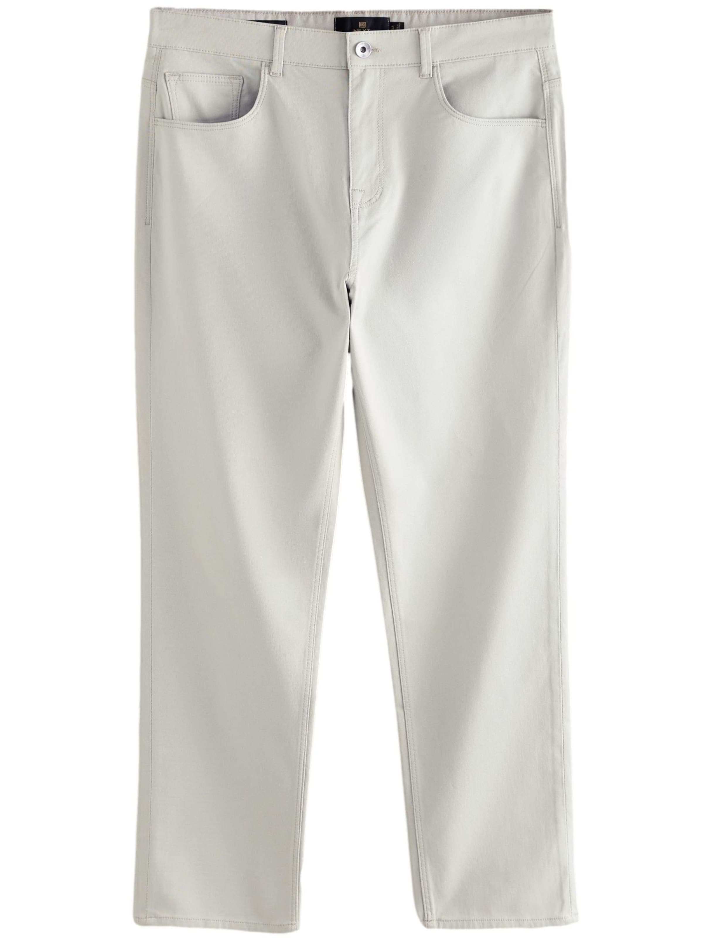 Next Slimfit Byxa i grå: framsida