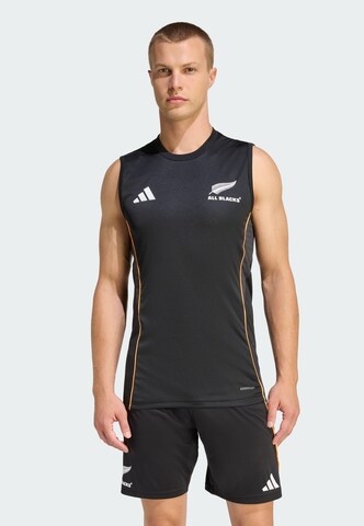 ADIDAS PERFORMANCE Functioneel shirt 'All Blacks Marvel' in Zwart: voorkant