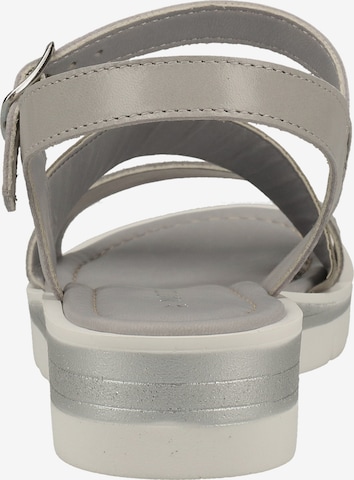 MARCO TOZZI Sandalen met riem in Zilver