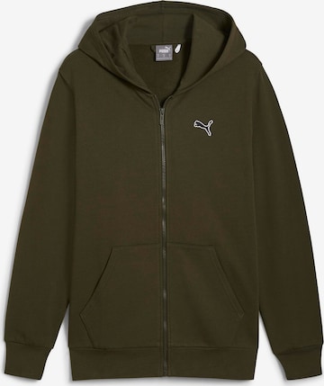 Veste de survêtement 'Better Essentials' PUMA en vert : devant
