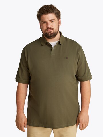 Tricou '1985' de la Tommy Hilfiger Big & Tall pe verde: față
