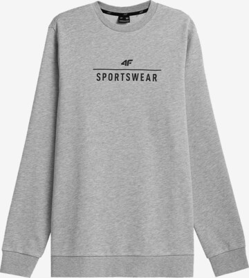 Sweat de sport 4F en gris : devant