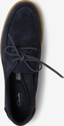 Mocassin 'Clarkbay Go' CLARKS en bleu