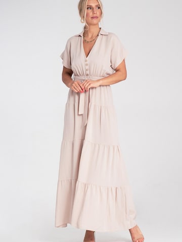 Abito da cocktail 'M1195' di Figl in beige