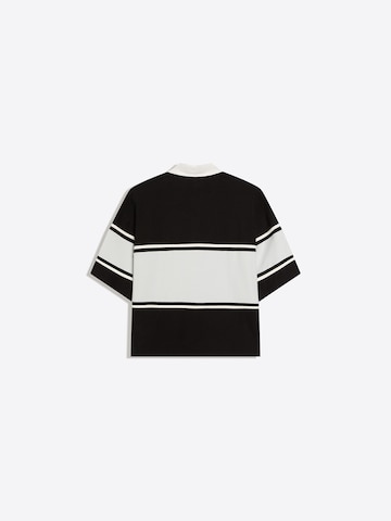 Bershka Paita 'ALL IN' värissä musta