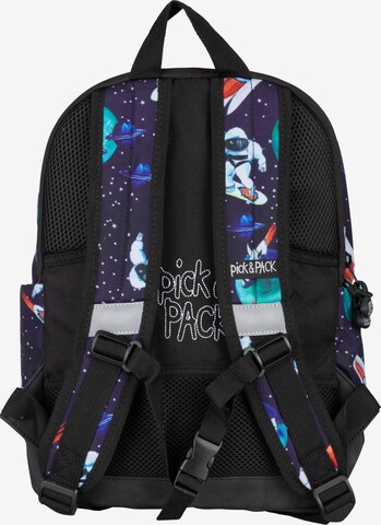 Pick & Pack Rucksack in Blau