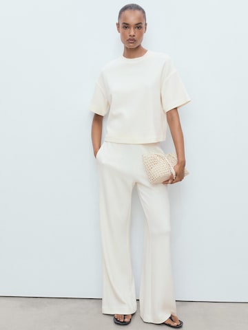 MANGO T-Shirt 'PICO' in Beige