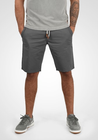 BLEND Regular Chino trousers 'Ragna' in Grey: front