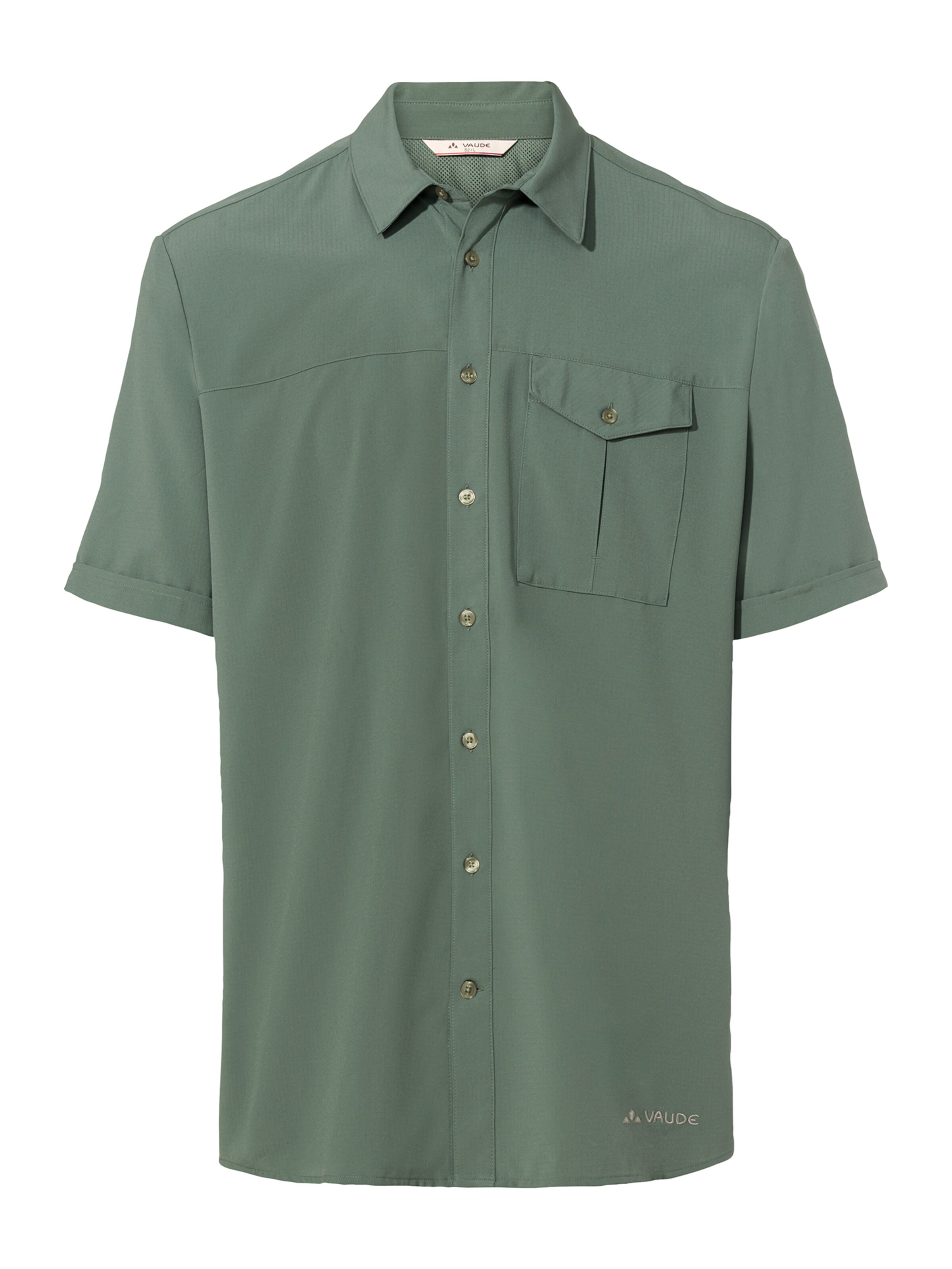 VAUDE Funktionshemd 'Rosemoor II' in Grün: Vorderseite