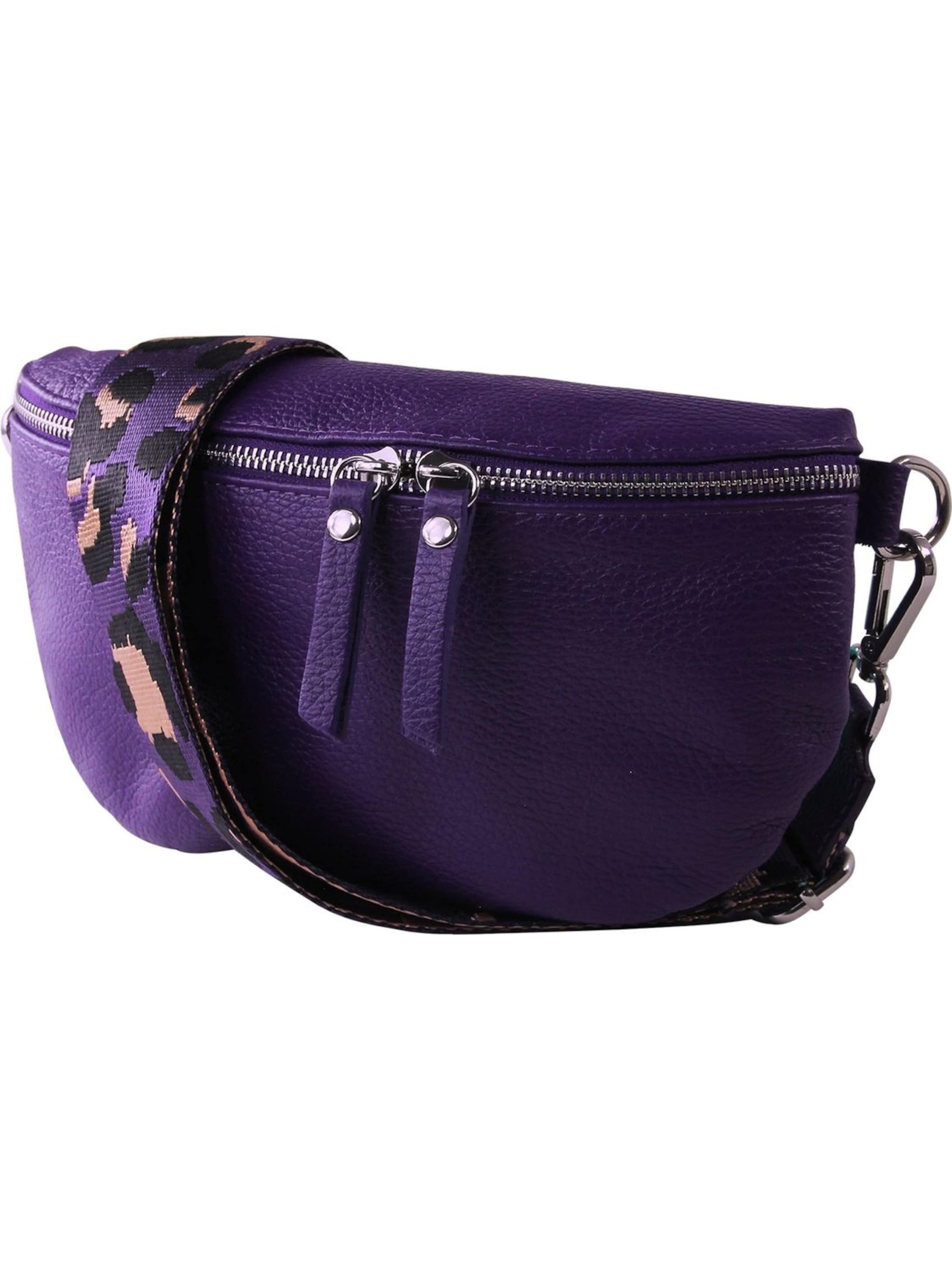 Toscanto Belt bag in Purple: front