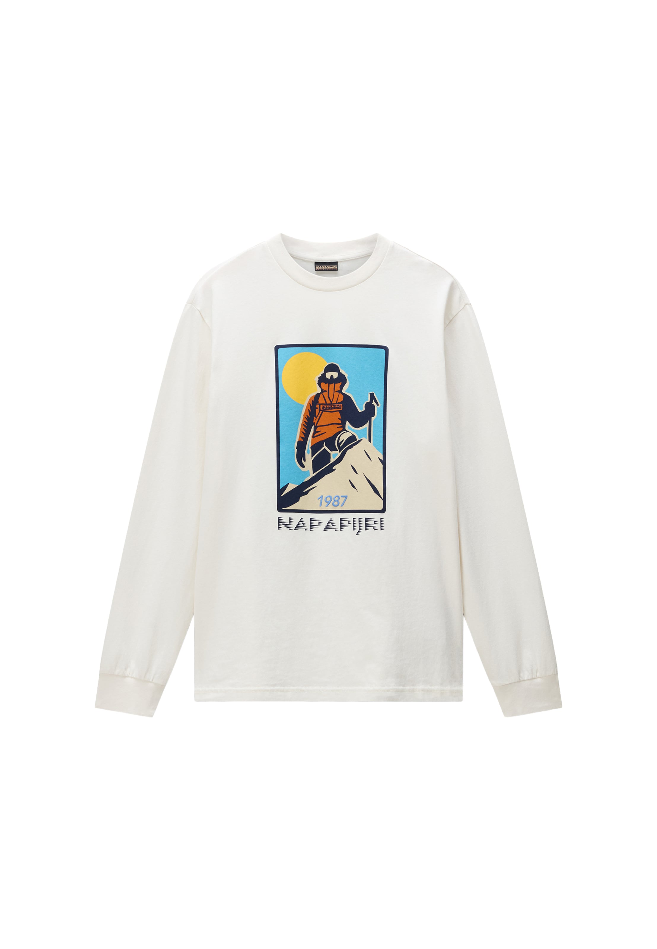 NAPAPIJRI Shirt in White: front