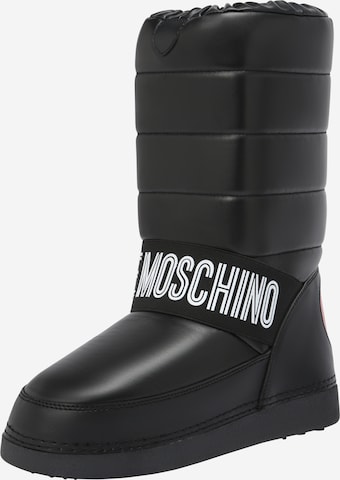 Love Moschino Snowboots in Schwarz: predná strana
