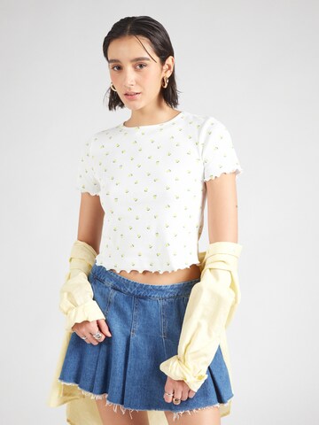 T-shirt 'VMHarry' VERO MODA en blanc : devant