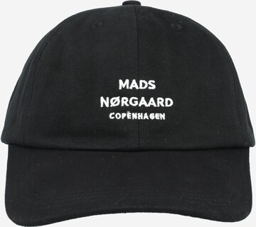 MADS NORGAARD COPENHAGEN Cap 'Shadow' in Schwarz