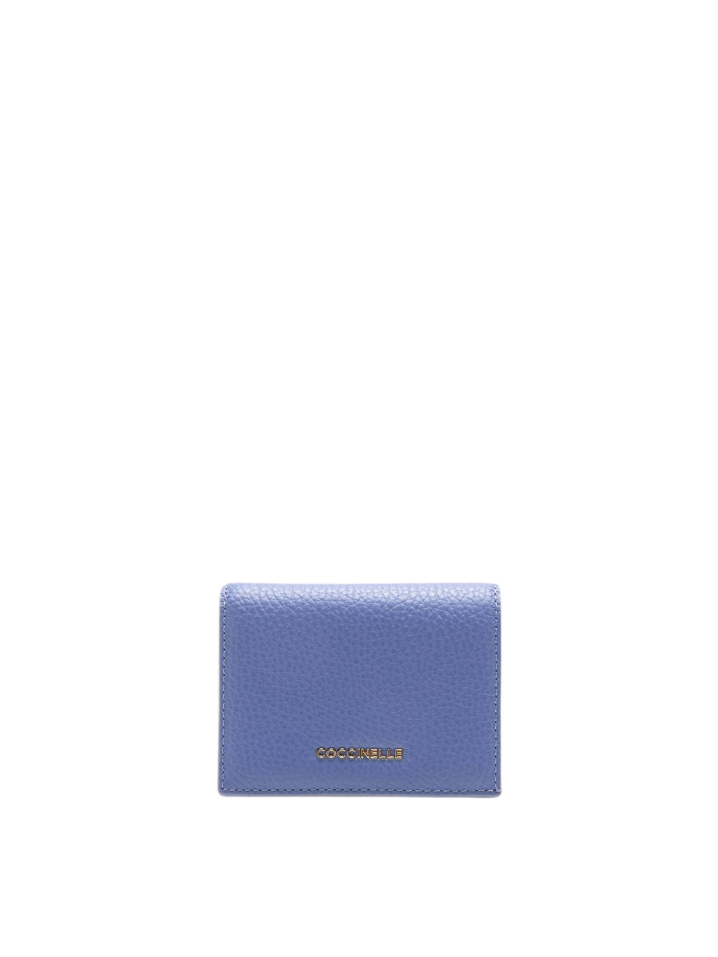Coccinelle Wallet 'COCCINELLE' in Blue: front