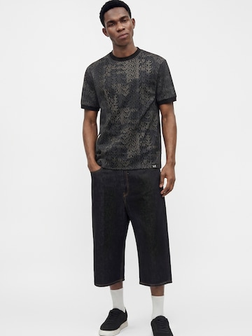 EA7 Emporio Armani Majica | črna barva