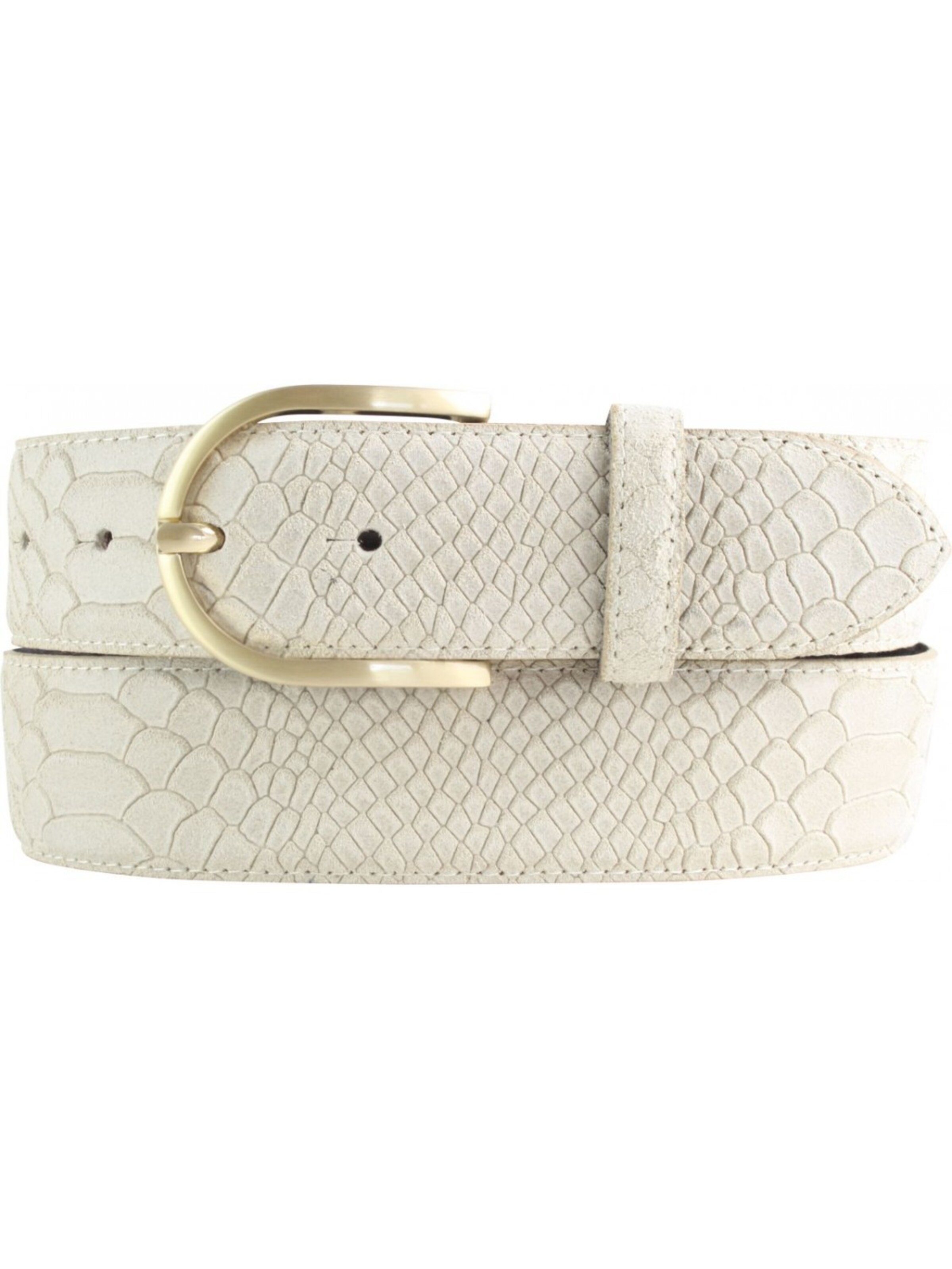BELTINGER Belt 'Trevisoe' in Beige: front