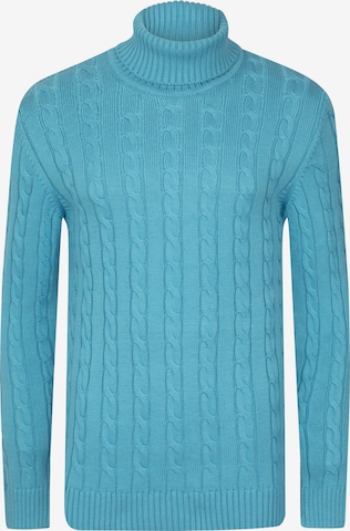 Pull-over Felix Hardy en bleu : devant