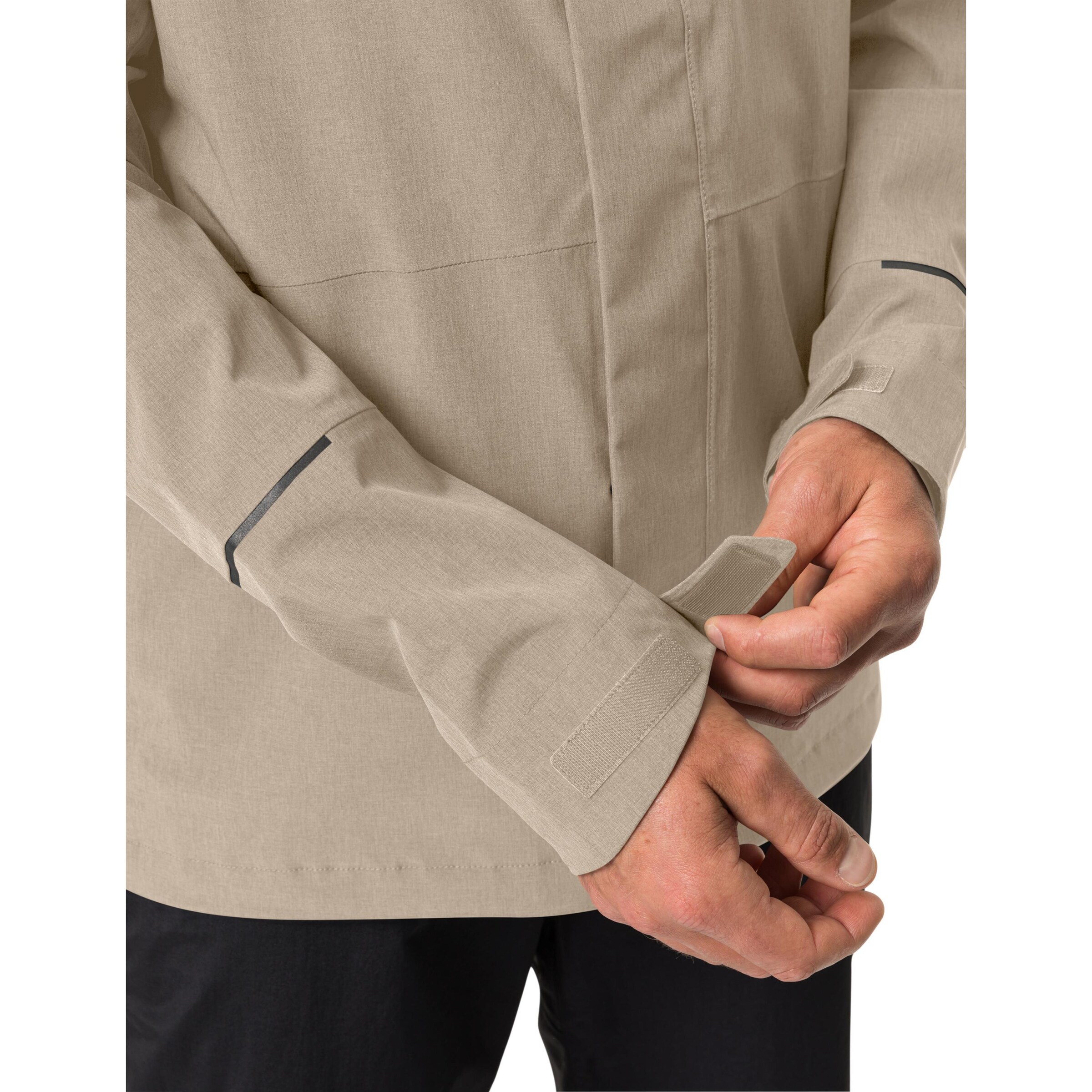 VAUDE Sports jacket 'Yaras' in Beige