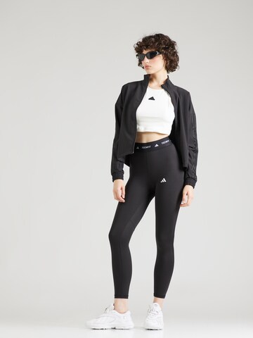 Skinny Pantaloni sportivi di ADIDAS PERFORMANCE in nero