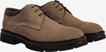 Desa Veterschoen 'Schnürschuhe' in Bruin: voorkant
