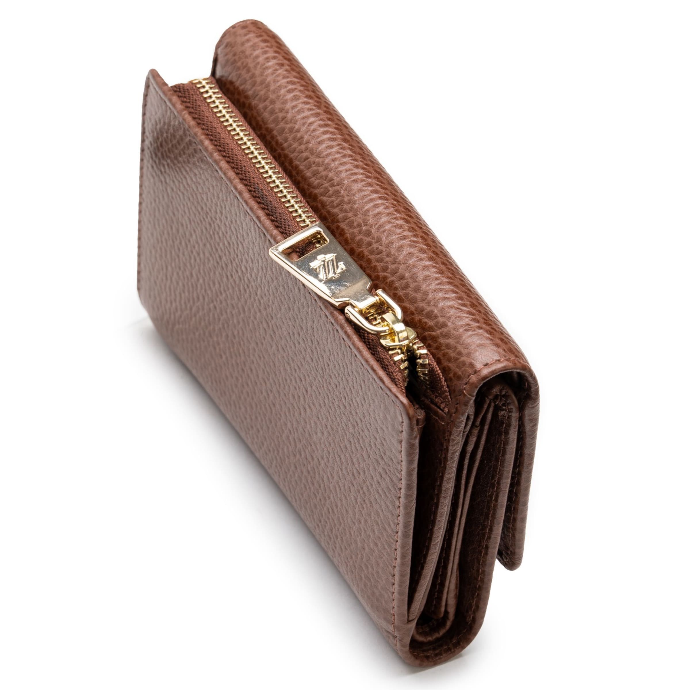 Lazarotti Wallet 'Bologna' in Brown