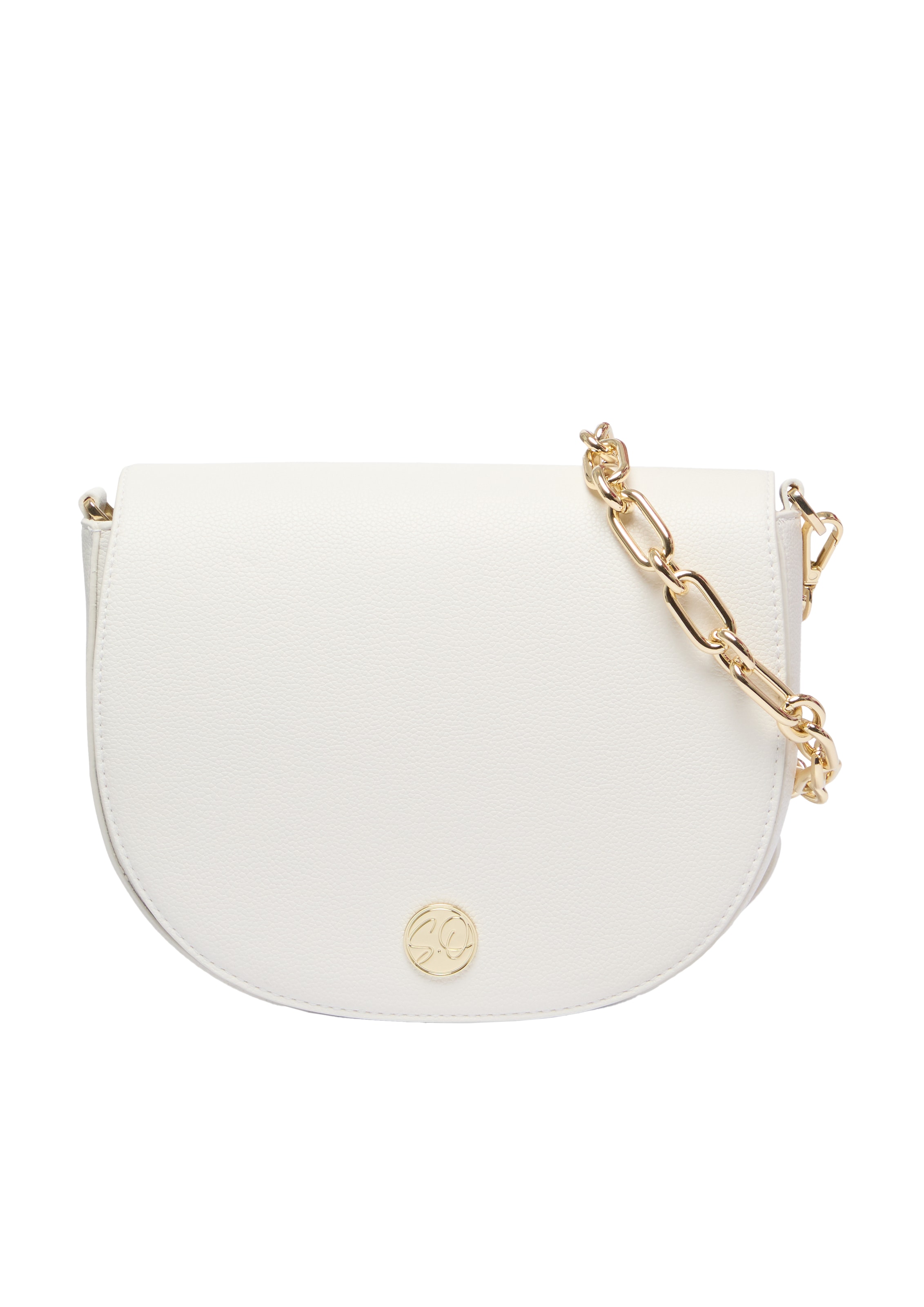 Sac à bandoulière 'City' s.Oliver BLACK LABEL en beige : devant