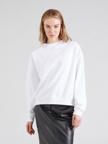 WEEKDAY Sweatshirt 'Essence Standard' in Weiß: predná strana