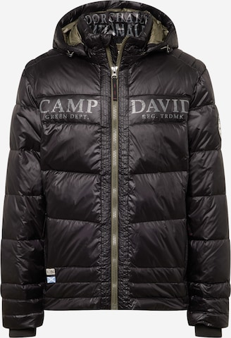 CAMP DAVID Winterjacke in Schwarz: predná strana