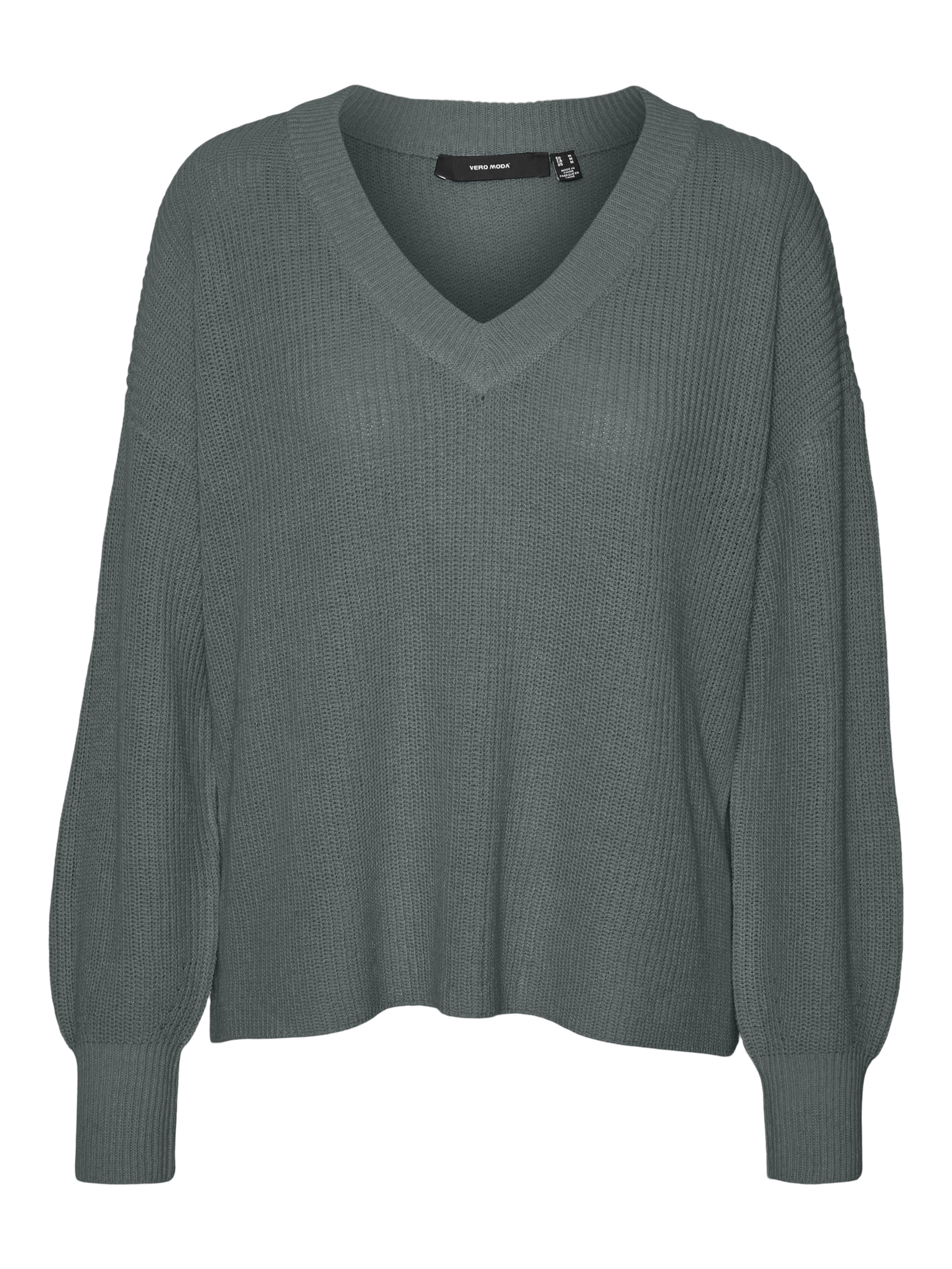 Pull-over 'VMZIA' VERO MODA en vert : devant